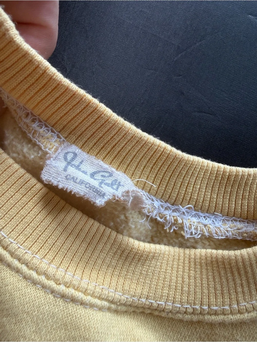 Brandy Melville Pale Yellow 
